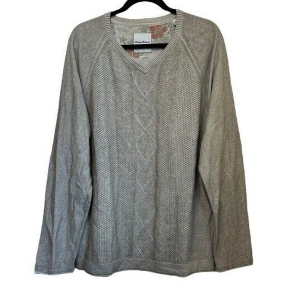 Tommy Bahama Rivera Sands V-Neck Lightweight Sweater Men’s Size XL